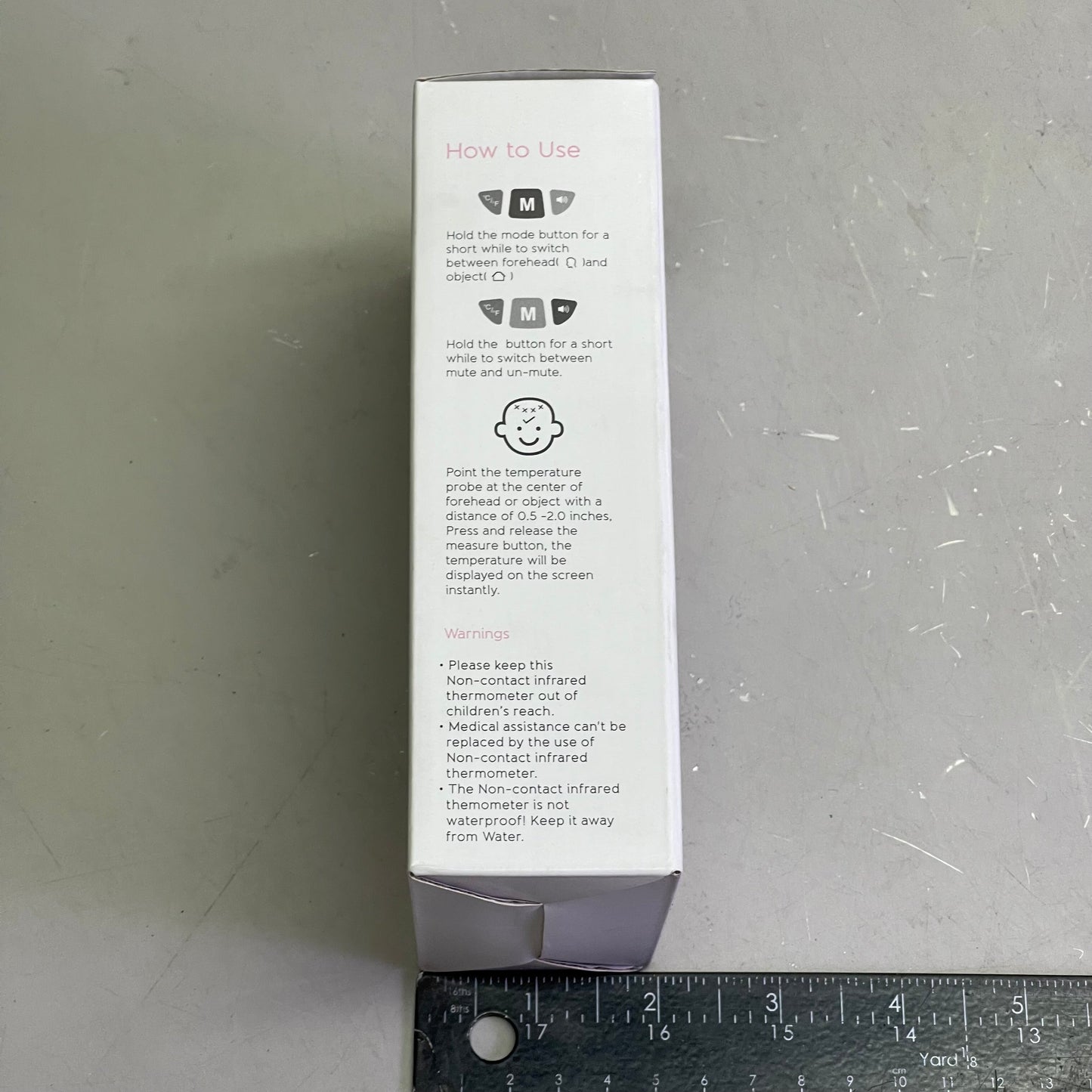 ZA@ JUMPER Non-Contact Infrared Thermometer For Humans & Objects *USA SELLER* JPD-FR202 D