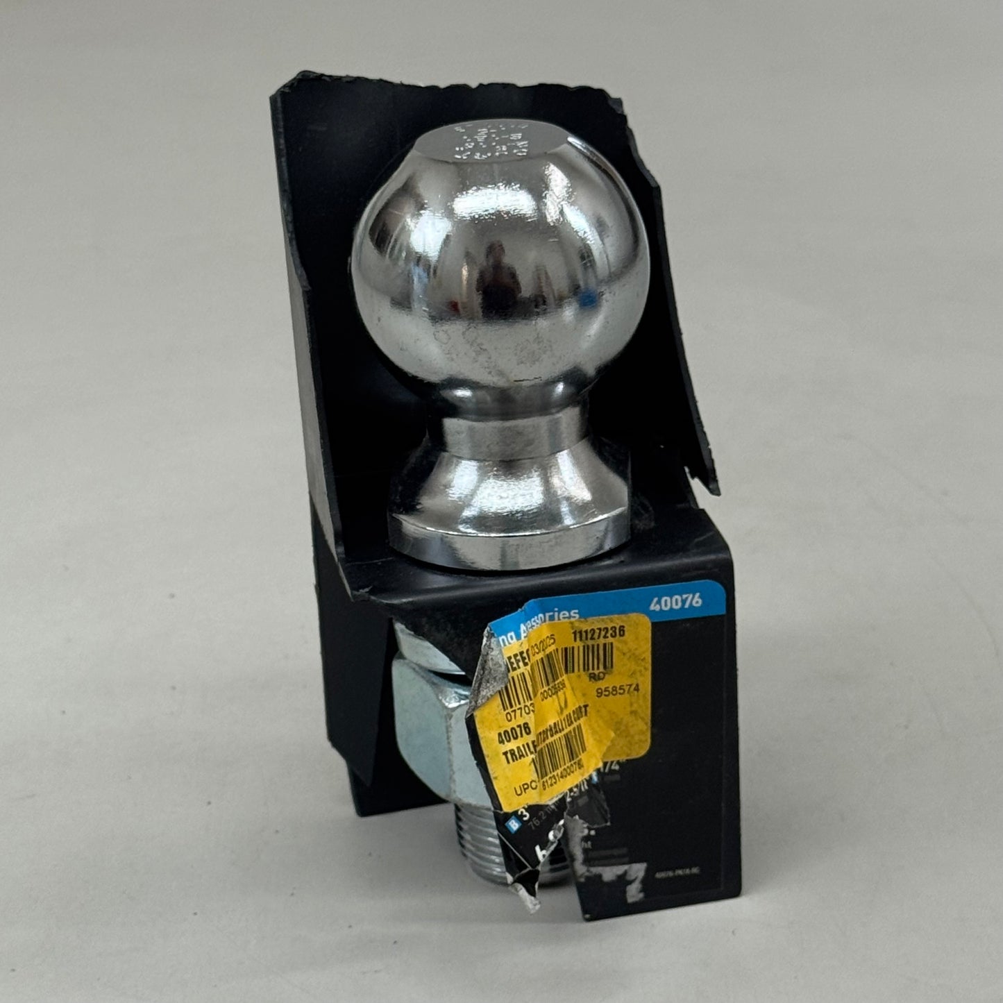 CURT Trailer Hitch Ball 2-5/16" Chrome 40076 (New Other- Damaged Packaging)
