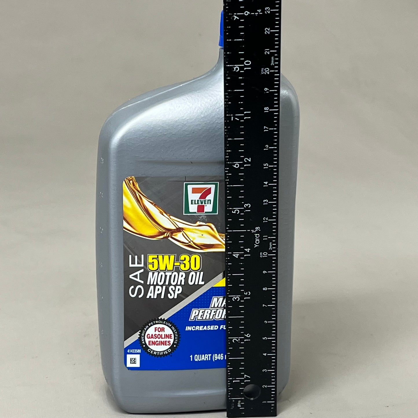 ZA@ 7 ELEVEN (28 PACK, 1 QUART EACH) SAE 5W-30 Motor Oil API SP Full Synthetic Max Performance