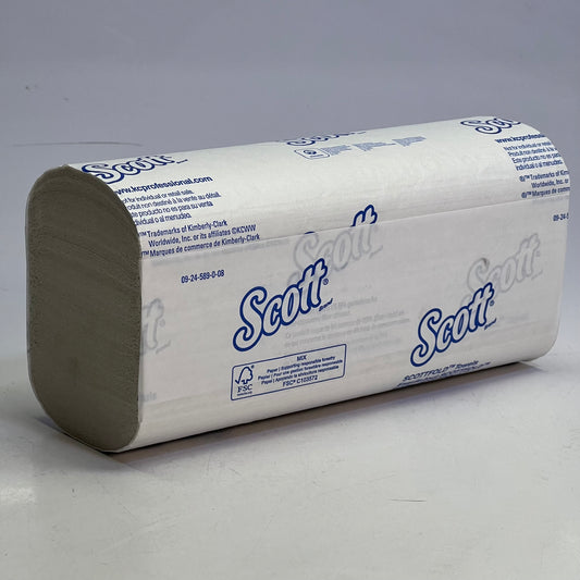 SCOTT (175 Sheets x 25 PACK) Scottfold Multi-Fold Towels Sz 12.4" x 9.1", 01980