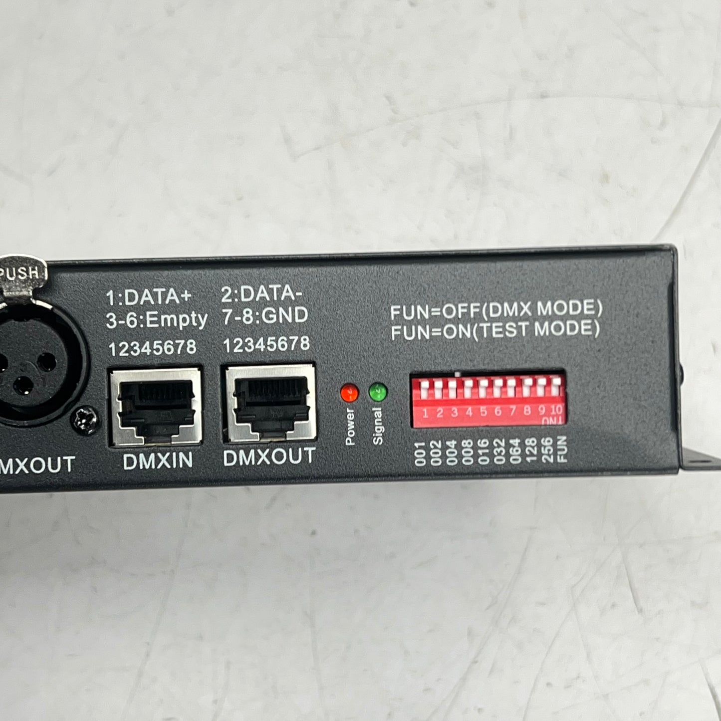 CHINLY Decoder 30 Ch Rgb Led Strip Light Dimmer 24V Controller QJ-30CHDMX