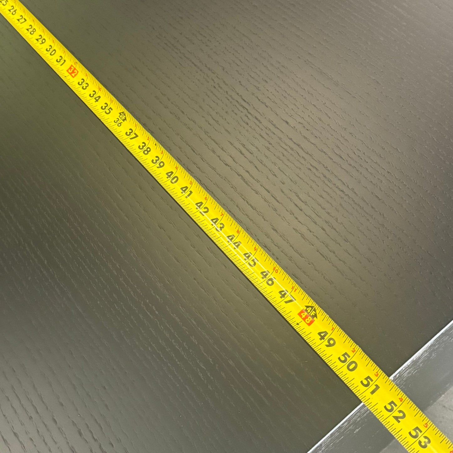 ZA@ INCHOI Storage 78" Wood Material Black (Damaged Corner)