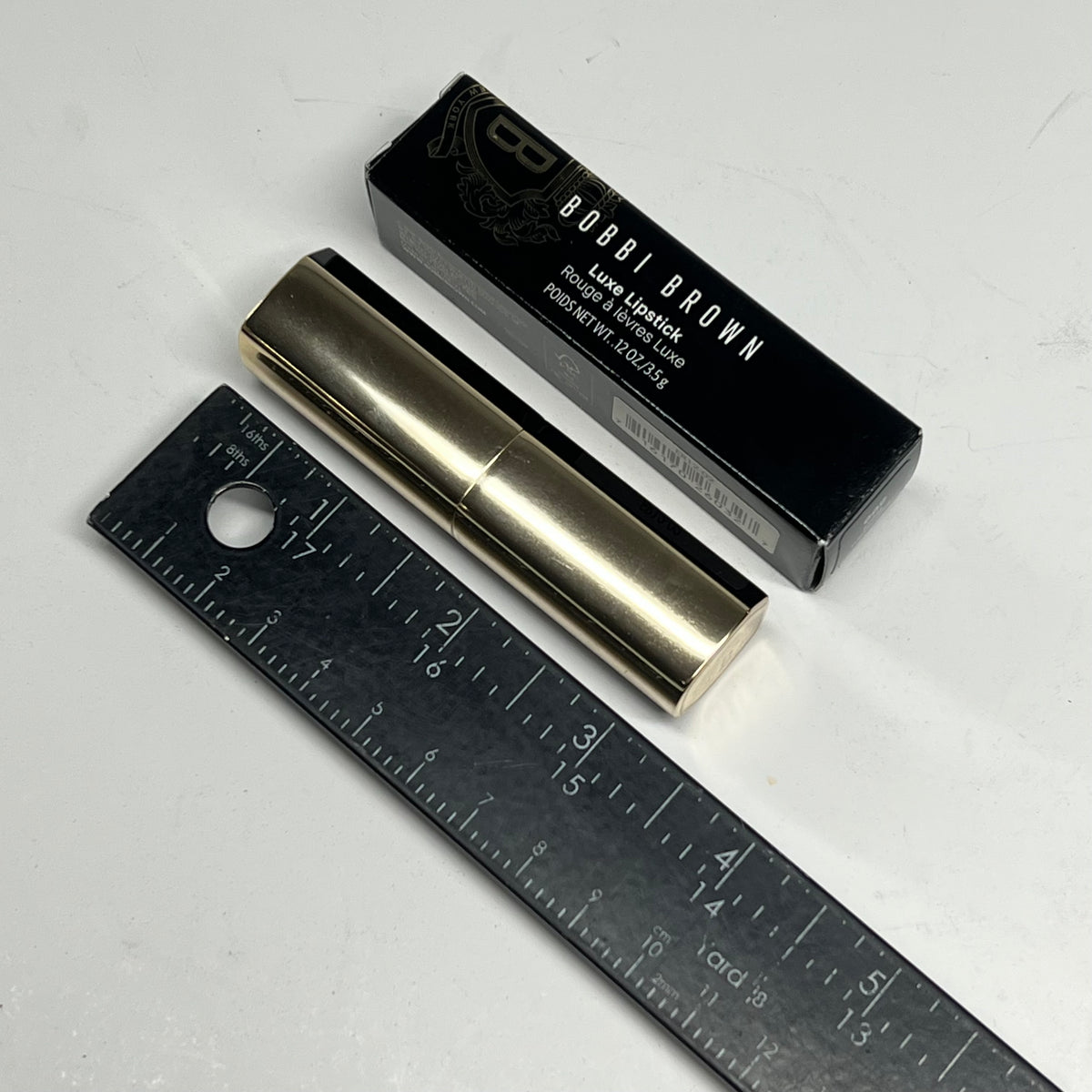 BOBBIE BROWN  Luxe Lipstick Hydrating & Long Wearing 12oz Parisian Red
