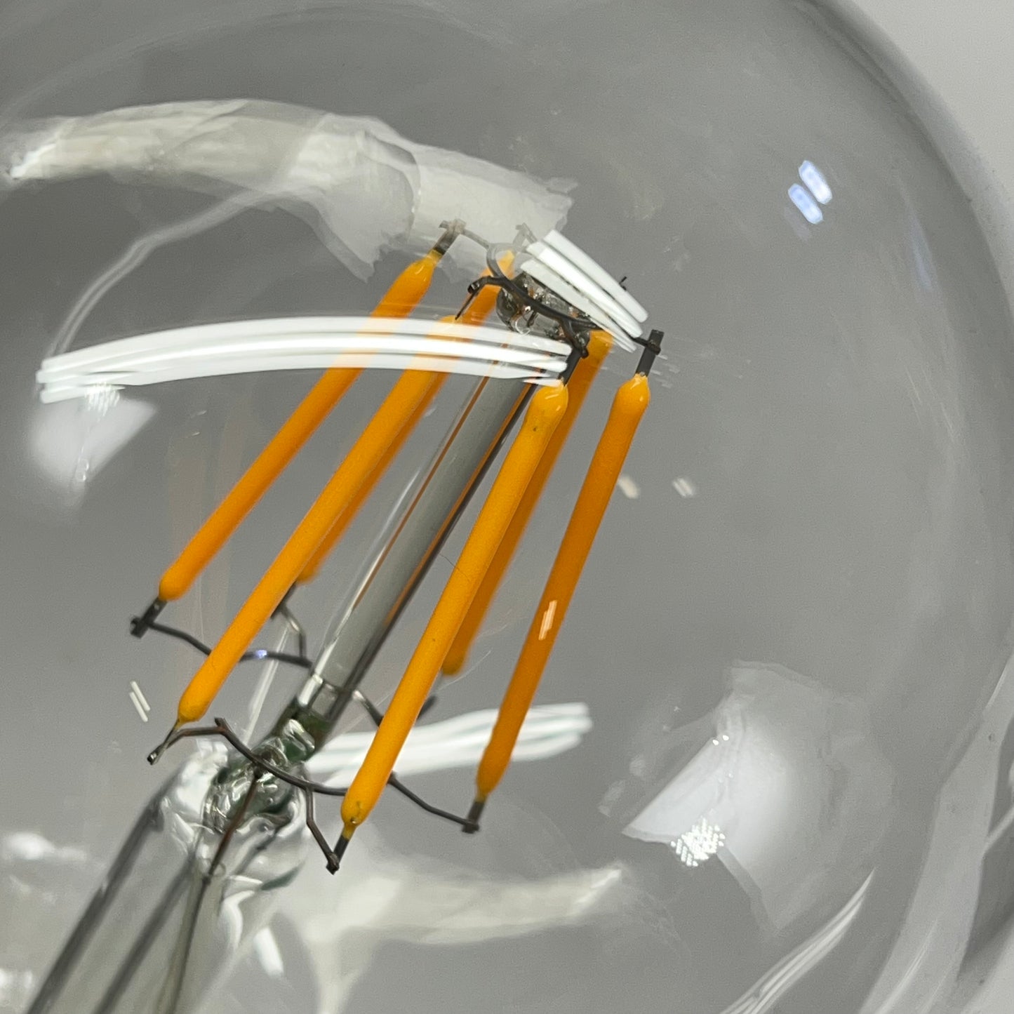 SUNLIGHT (2 PACK) Led Antique Style G30 Lamp Bulb  15,000 Hr Warm White 80450