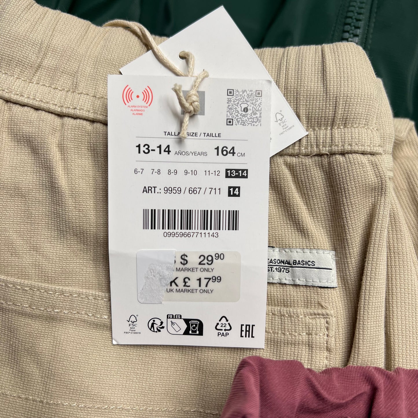 ZA@ ZARA Lot of Assorted Clothing & Shoes Girl's Sz 13-14 / Women's Sz S / 38 Multicolor