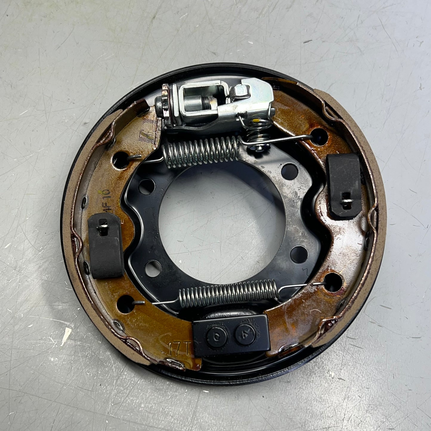 EZGO Right Rear Drum Brake Assembly 2009-25 Cable Models 160mm Dia OEM 612189