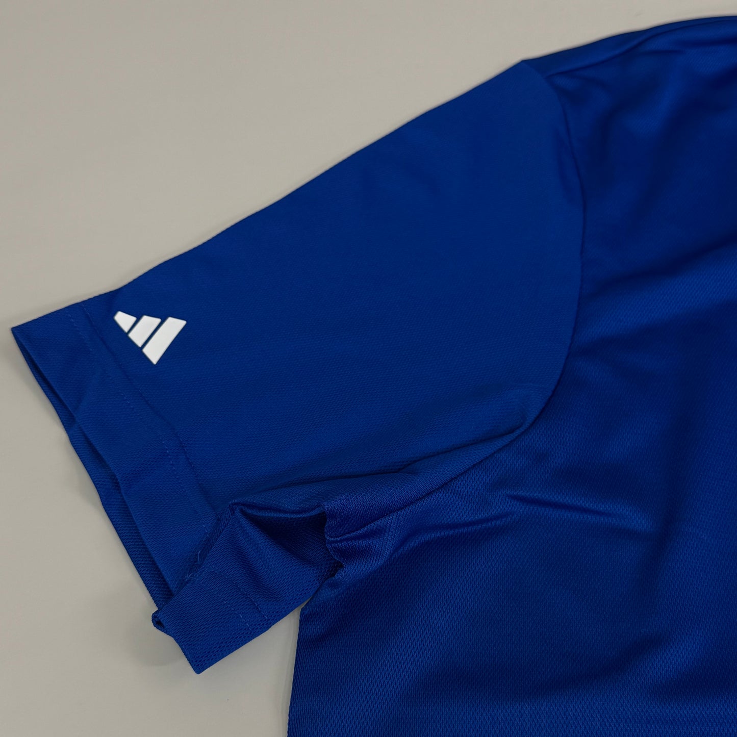 ADIDAS Basic Sport A430 Golf Polo Shirt men's SZ 2XL Collegiate Royal IB7348