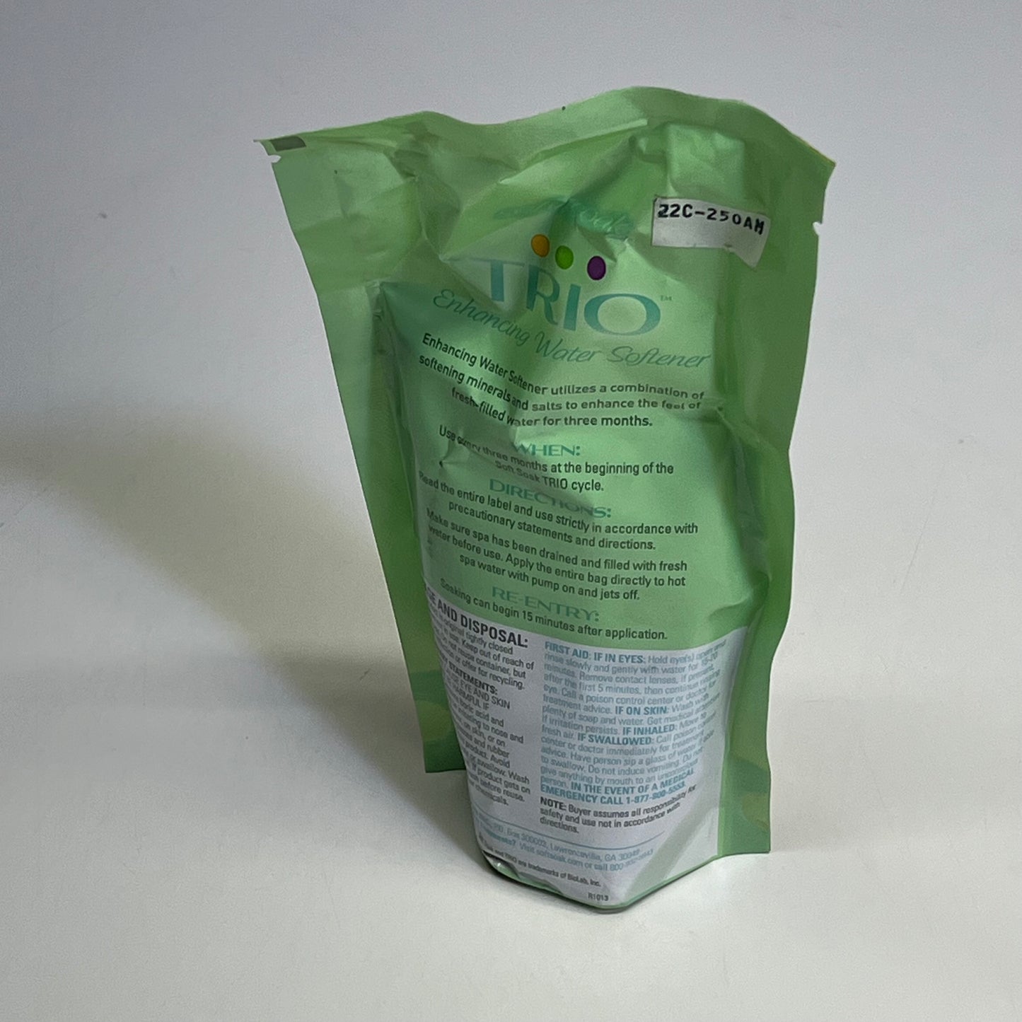 SOFT SOAK Trio Spa & Hot Tub 3 Month Pre Measured Supply Softening Kit 43200BIO