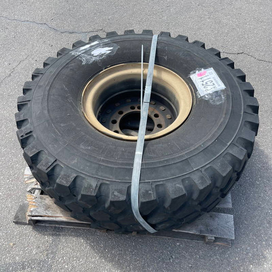 MICHELIN XZL 16.00R20 Military Off-Road Tire on Wheel (Good)