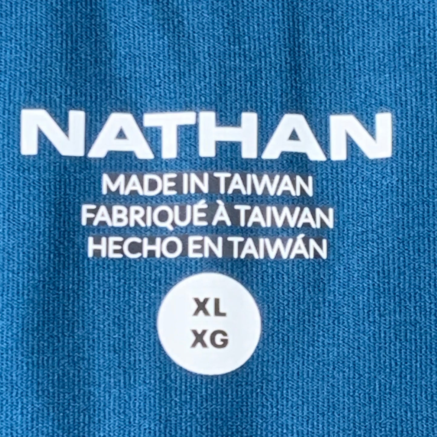NATHAN Tempo 1/4 Zip Long Sleeve Shirt 2.0 Men's XL Sailor Blue NS50960-60062-XL (New)