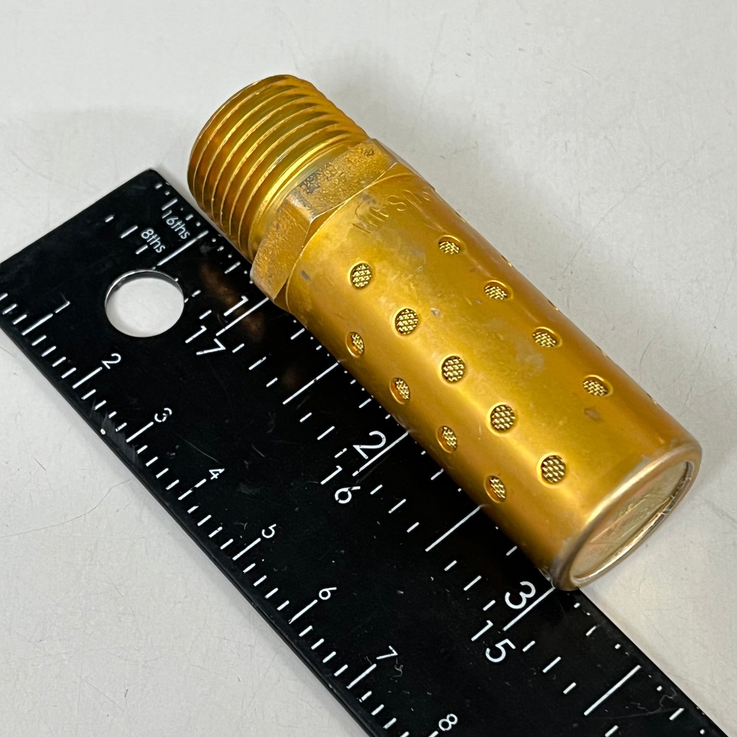 VERSAMATIC Muffler 1/2" NPT Zinc / Cs VTM-4A