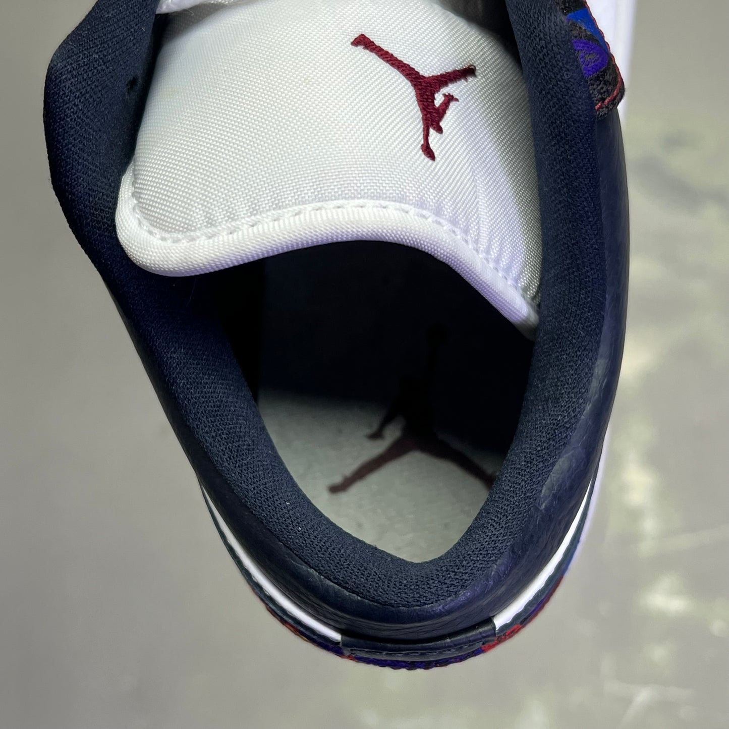 NIKE Air Jordan 1 Low SE 'Nothing But Net' Unisex Sz 7.5 Multicolor (Pre-Owned)