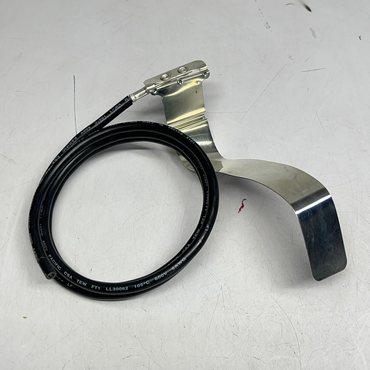 NWS Uni Ground Kit Tinned W/ Unattached 1/4" & 3/8" Two-Hole Lug 5' Lead GK-UT