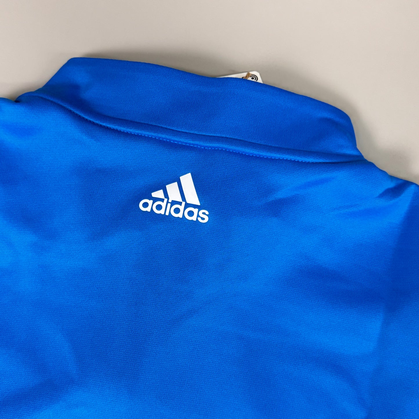 ADIDAS Men's Club 1/4 Zip Golf Sweatshirt Sz-XL Blue Rush HA6148