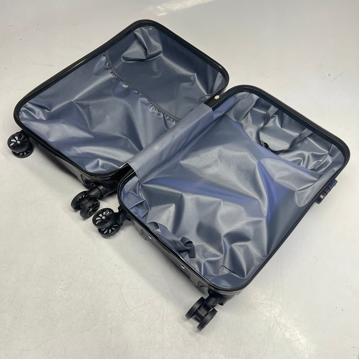 EMPIRE CITY  Rolling Hardshell Carry on Travel Case W/ Lock  20" Black 12890