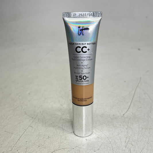 IT COSMETICS Cc+ Full-coverage Foundation w/ Spf 50+ 1.08oz Tan Warm BB 04/28
