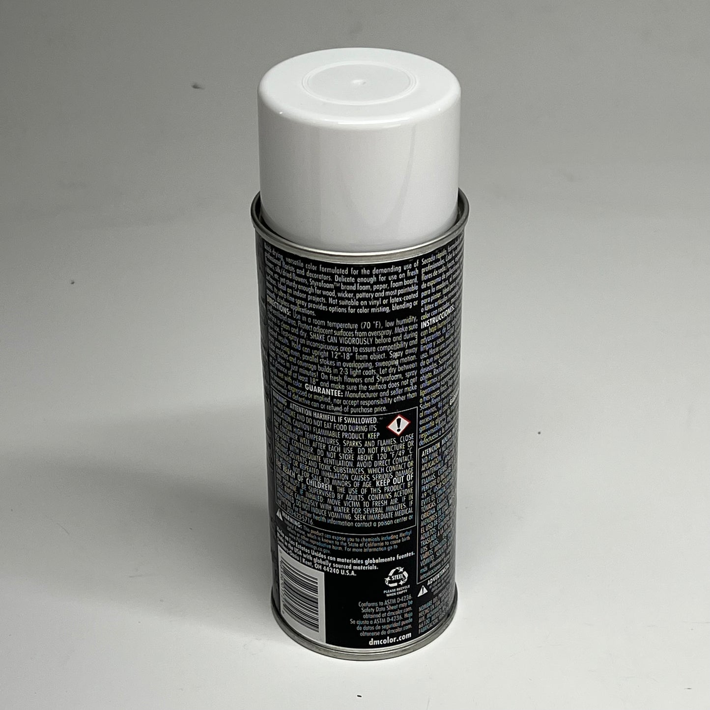 DESIGN MASTER (2 PACK) Colortool Spray Flower Surface Color 12oz Flat Black 725
