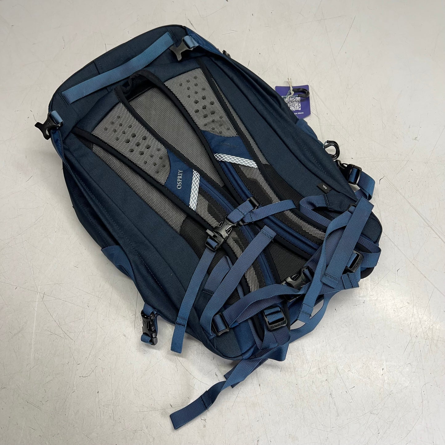 OSPREY Nebula Backpack For Commutes, School & Casual 32L Navy Blue 10004593