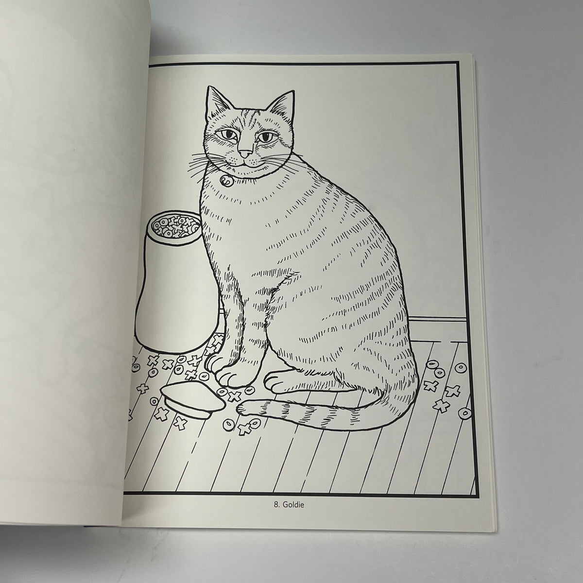 ZA@ POMEGRANATE Mimi Vang Olsen Cats Coloring Book Soft Cover