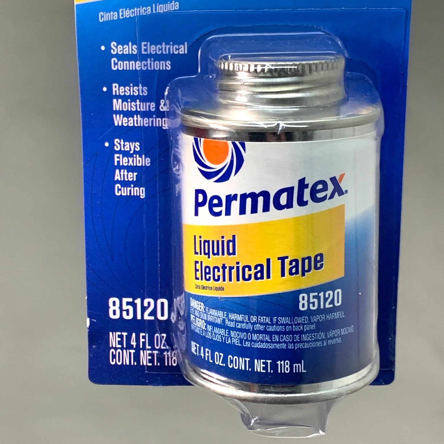 PERMATEX 2-PACK! Liquid Electrical Tape Seals Electrical Connections 85120 4oz (New)