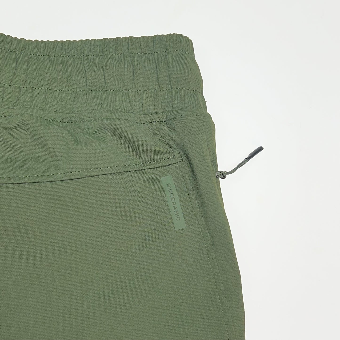 ICONX Drawstring Joggers Biofleece Construction Men's Sz L Evergreen/Black