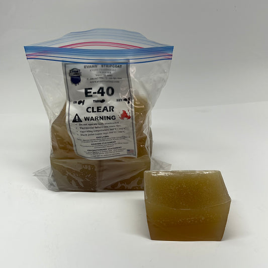 EVANS STRIPCOAT Highest Quality Protective Type I Coating  5 LB Transparent E-40