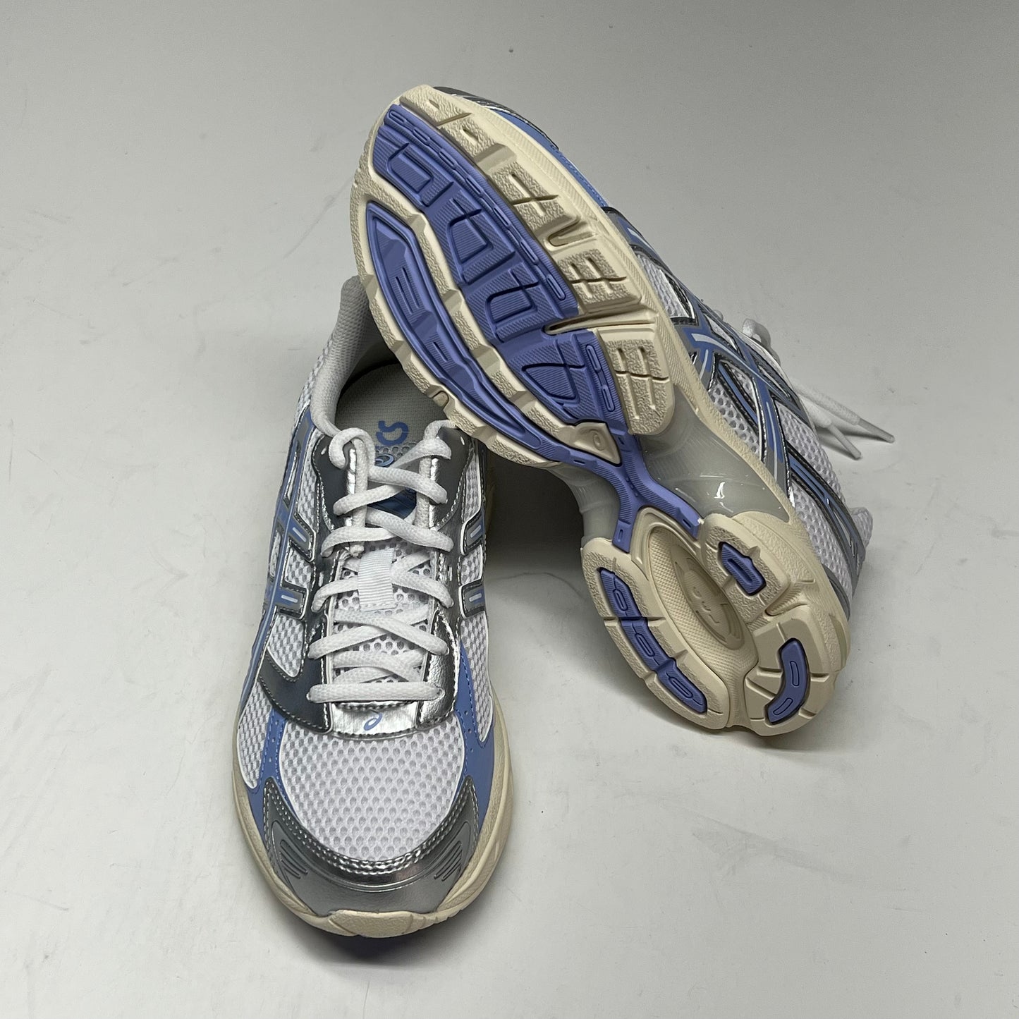 ASICS Gel-1130 Athletic Mesh Sneaker M Sz 6 W Sz 7.5 White / Light Sapphire