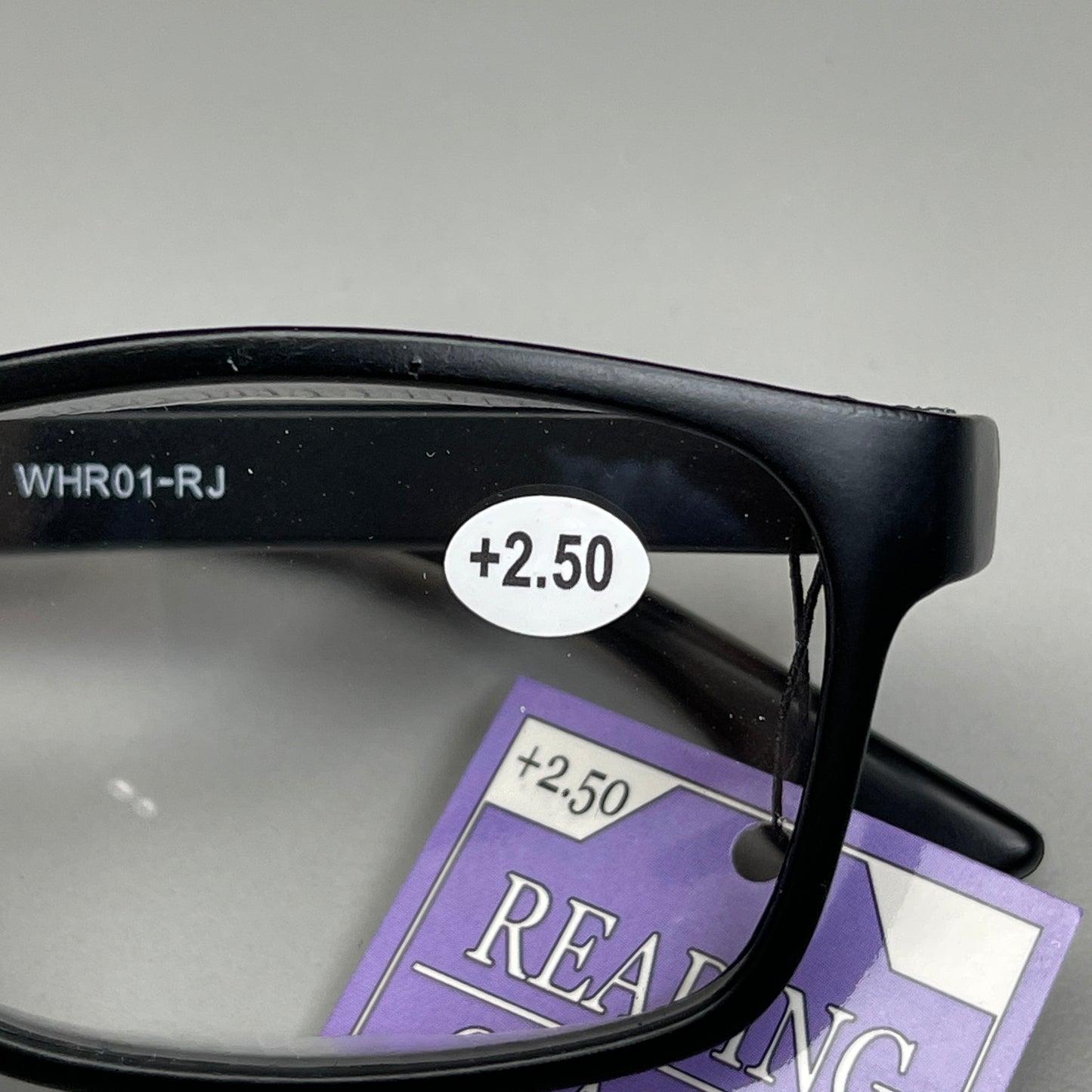 READING GLASSES (4-PACK) Single Power Reading Glasses (+2.50) 138MM Black