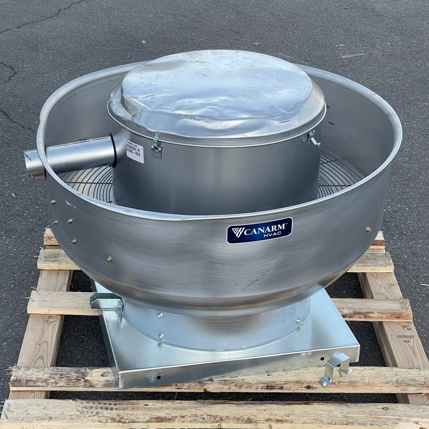 CANARM HVAC Up Last Roof Exhaust Fan 16.5” ALUMINUM ALX165-UD100EC