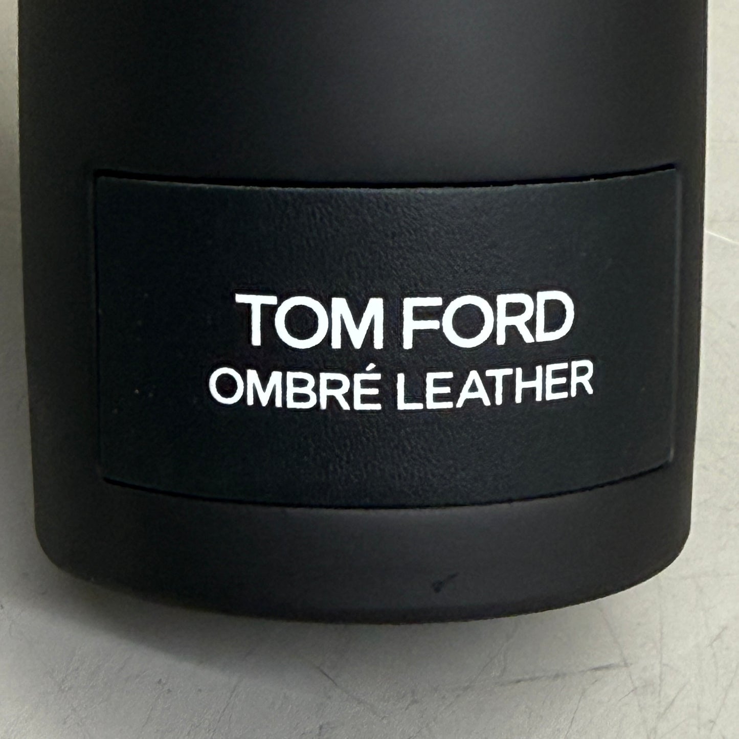 TOM FORD Ombre Leather Eau De Parfum Collectible EMPTY BOTTLE 3.4 oz 100ml Black