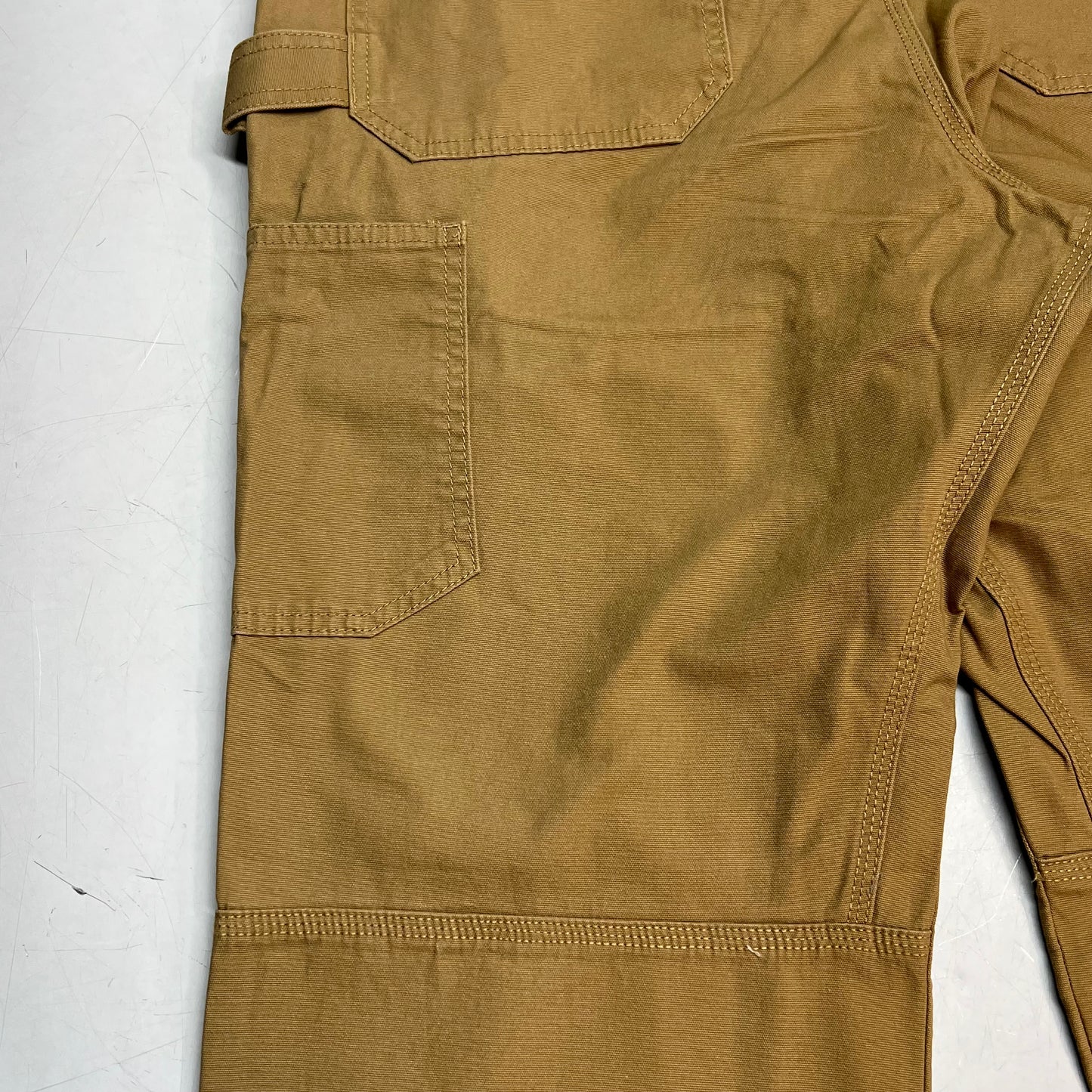NOBLE OUTFITTERS Canvas Double Front Work Pant Men's Sz 38x30 Coyote 18452