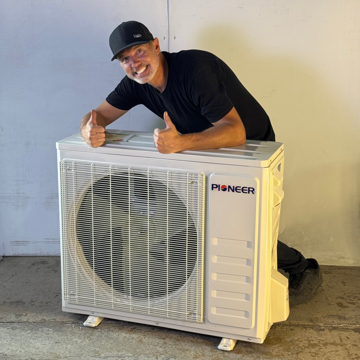 PIONEER 36,000 BTU 19 SEER 230V High-Wall Mini-Split Air Conditioner Inverter Heat Pump With 16 Ft. Kit White YN036GLFI19RPE/WT036GLFI19HLE