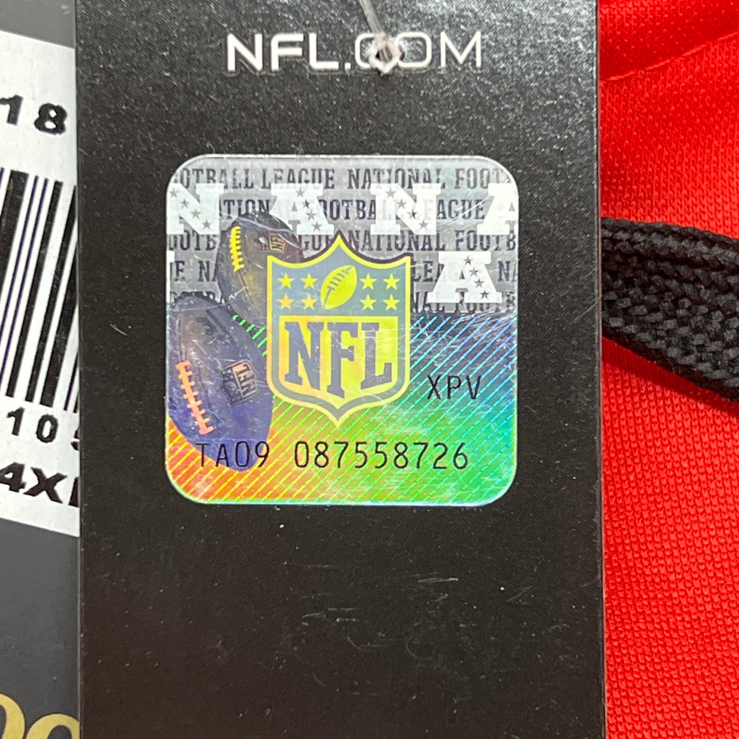 DUNBROOKE Red Kansas City Chiefs NFL Hoodie Full Zip Men's Sz 4XL Red/Black 8418