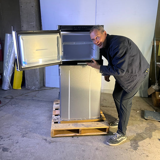 NORCOLD Polar Full Rv Fridge/Freezer 8.2 Cu ft. 12V Stainless N8DCSSL