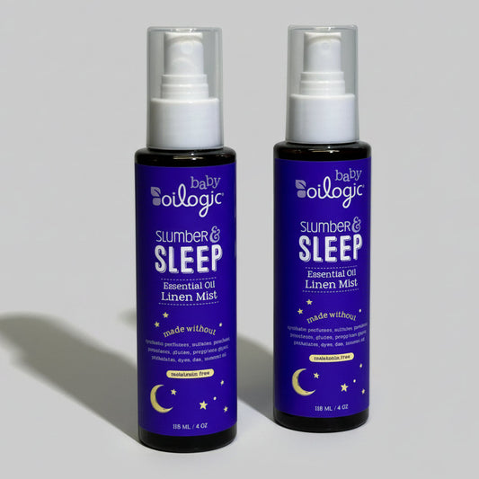 OLOGIC SLUMBER & SLEEP (2 PACK) Spray for Babies & Toddlers - Aromatherapy Linen Spray with 100% Pure Essential Oils Sleep 4 oz