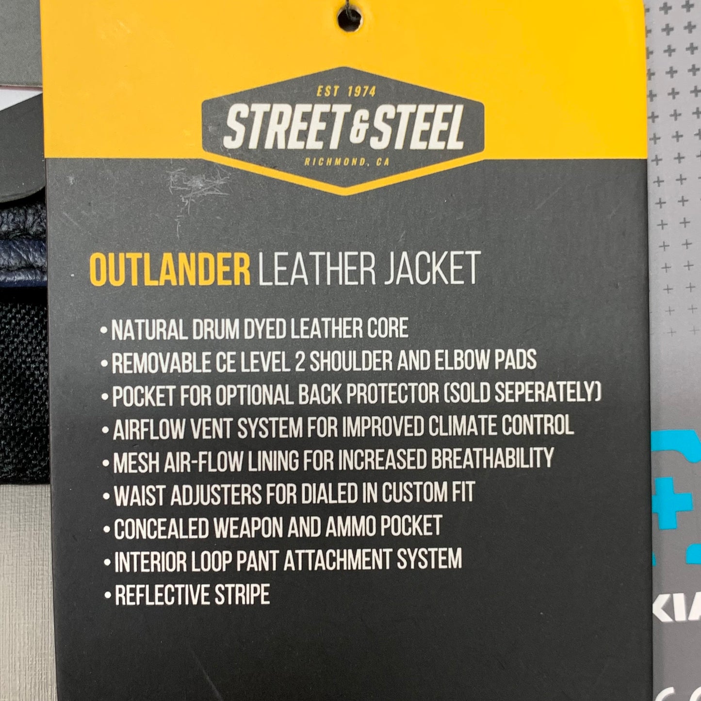 STREET & STEEL Outlander Genuine Leather Jacket 2 XL 1647199