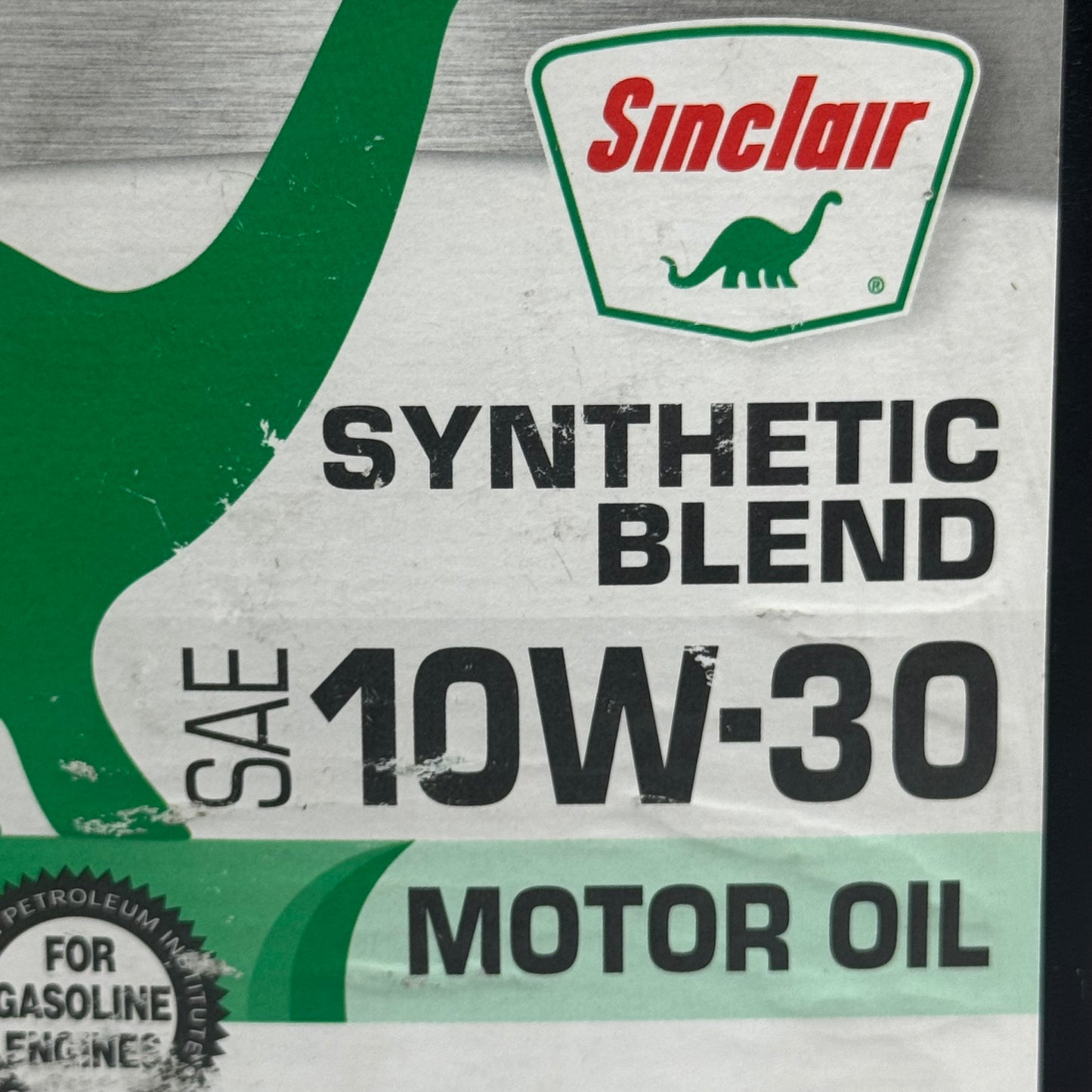 ZA@ SINCLAIR (5 PACK, 1 quart each) Synthetic Blend SAE 10W-30 (New, No Box)