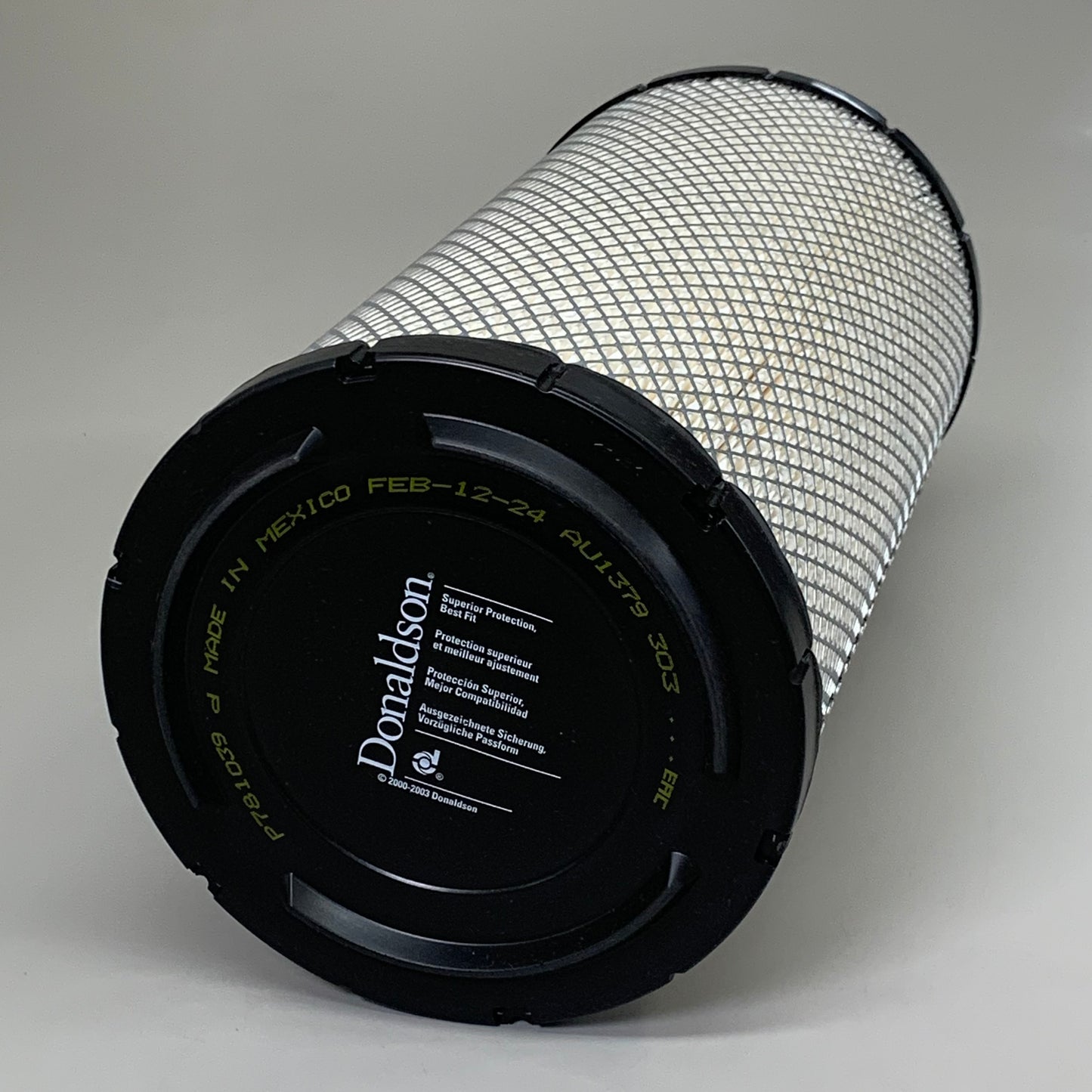 DONALDSON Filtration Solutions Primary Radialseal Pleatloc Feature Yellow P781039