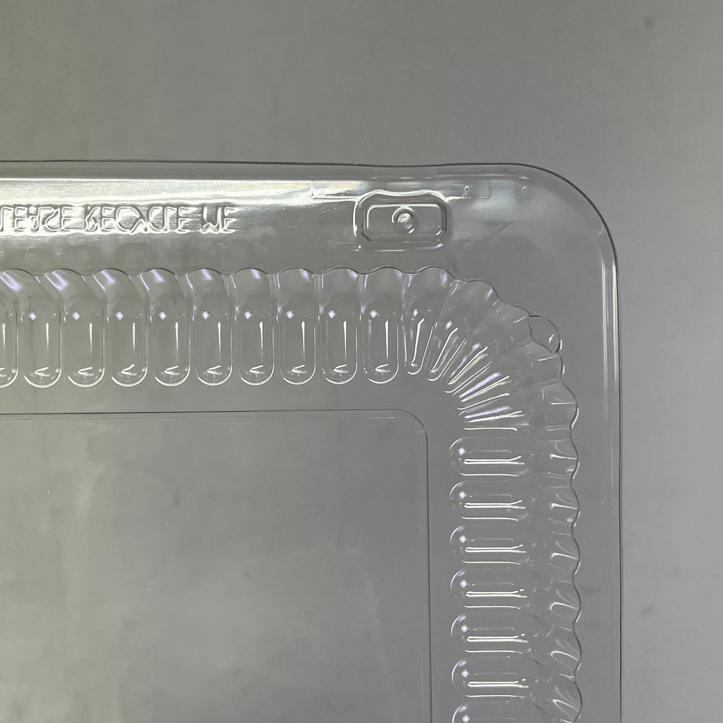 INLINE (300 PACK) Hinged Containers For Food Storing 53.8 oz  Clear SLP27