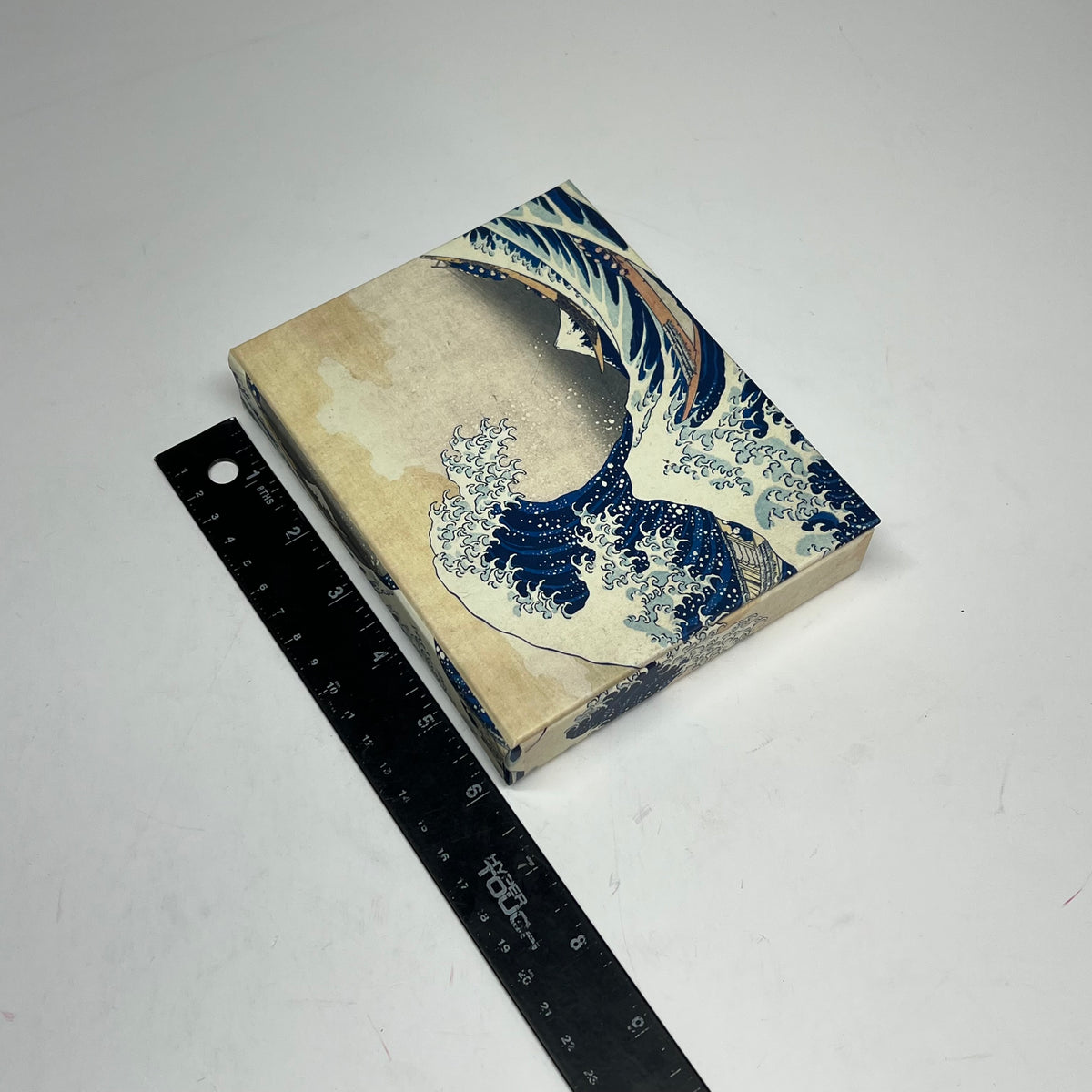 POMEGRANATE (2 PACK, 16 EACH) Hokusai Keepsake Boxed Notecards W/ Envelopes 4x5|"
