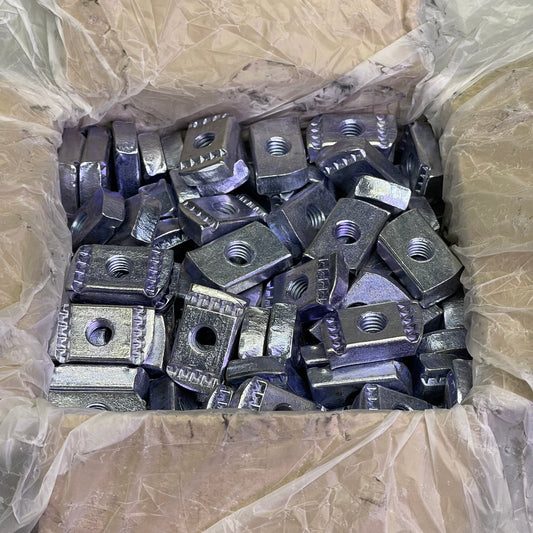 PHD MANUFACTURING (100 PACK) Strut Nut w/o Spring 3/8 Low Carbon Steel S3006 EG