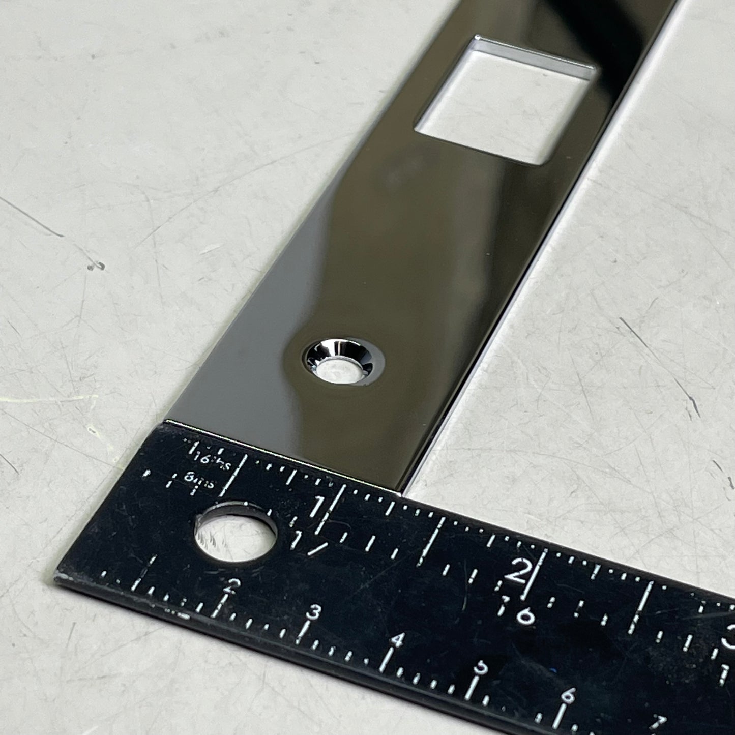 SCHLAGE Armor Front L Series 1-1/16" Wide Allegion Satin Chrome 09-668 626