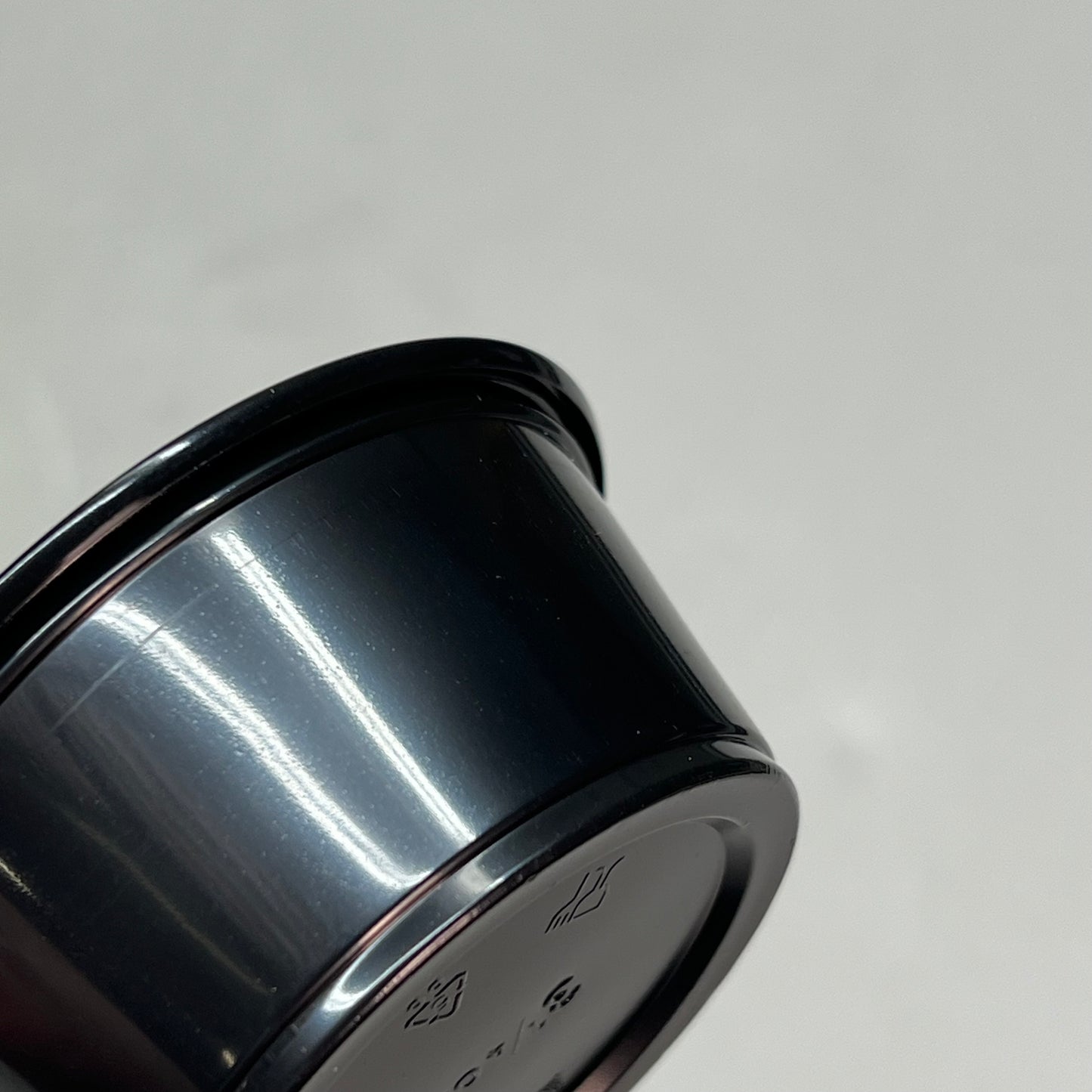 ZA@ EVO PAK (2,500 PACK) Portion Cups 3.25oz Black CPP325B