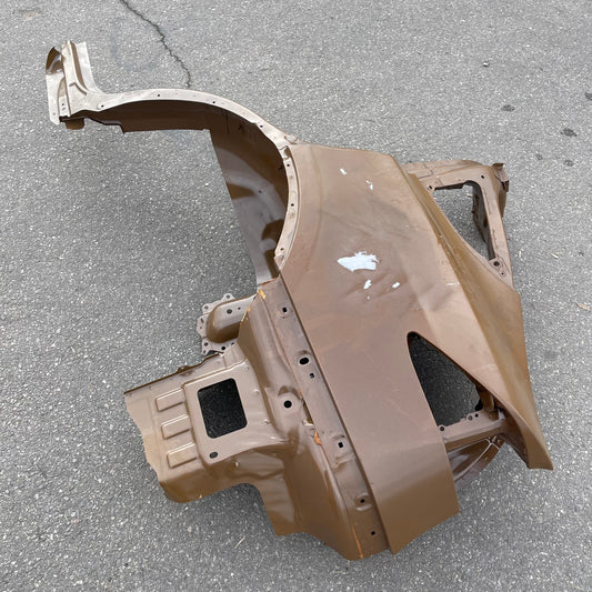 ZA@ Pallet of TESLA Model X Plaid Rear Left Complete Quarter Panel Assembly Brown 1647319-SO-A (AS-IS)