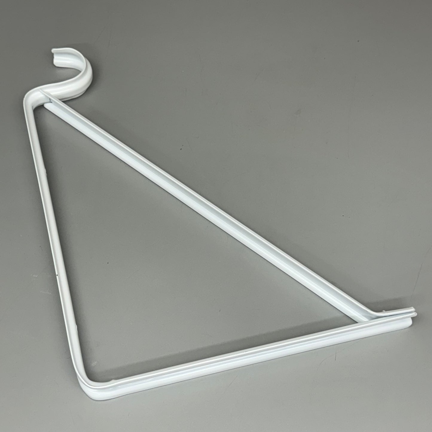 DESIGNHOUSE 3PK Shelf and Rod Bracket 13”Lx9”W Iron White