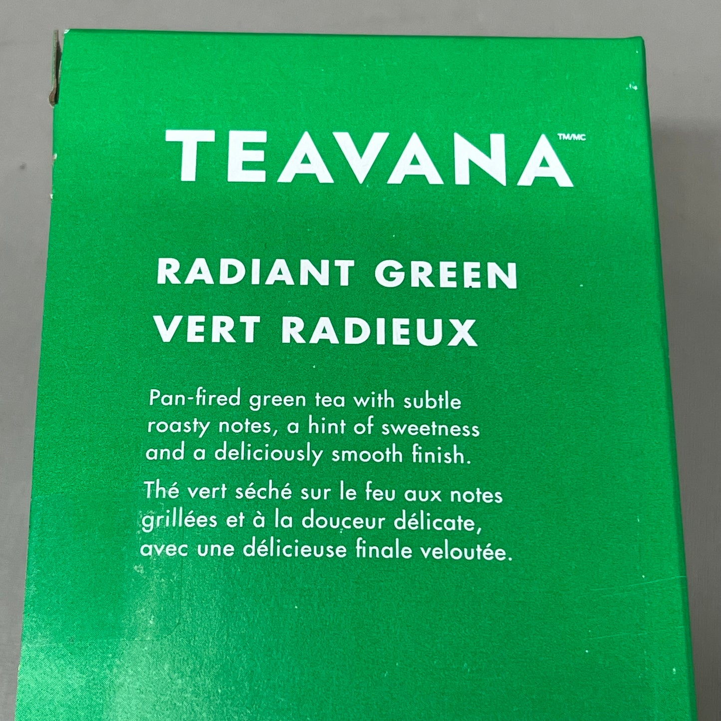 TEAVANA (2 PACK) Radiant Green Tea 26-39mg Caffeine 1.7oz 24 Bags BB 11/25 As-is