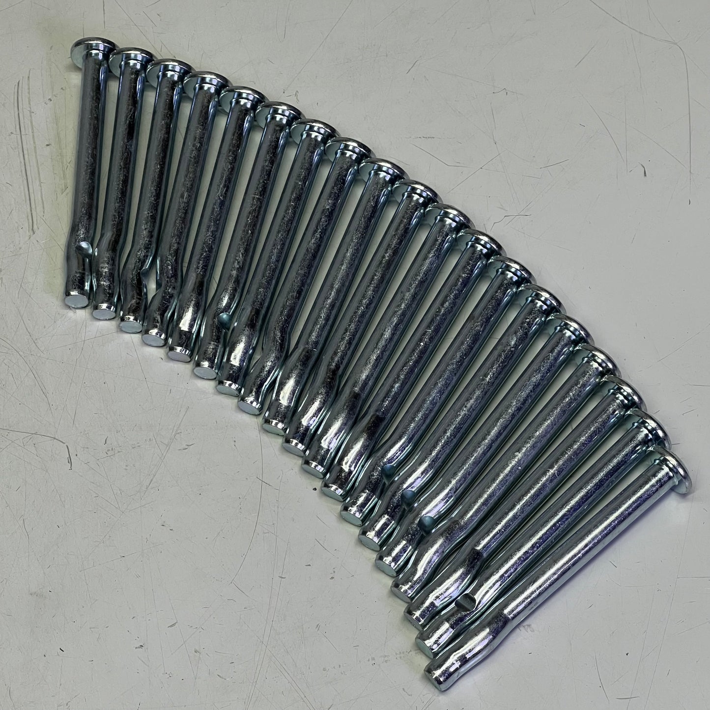 19 PCS! Spike Anchors Sz 3/8" x 4" 6266