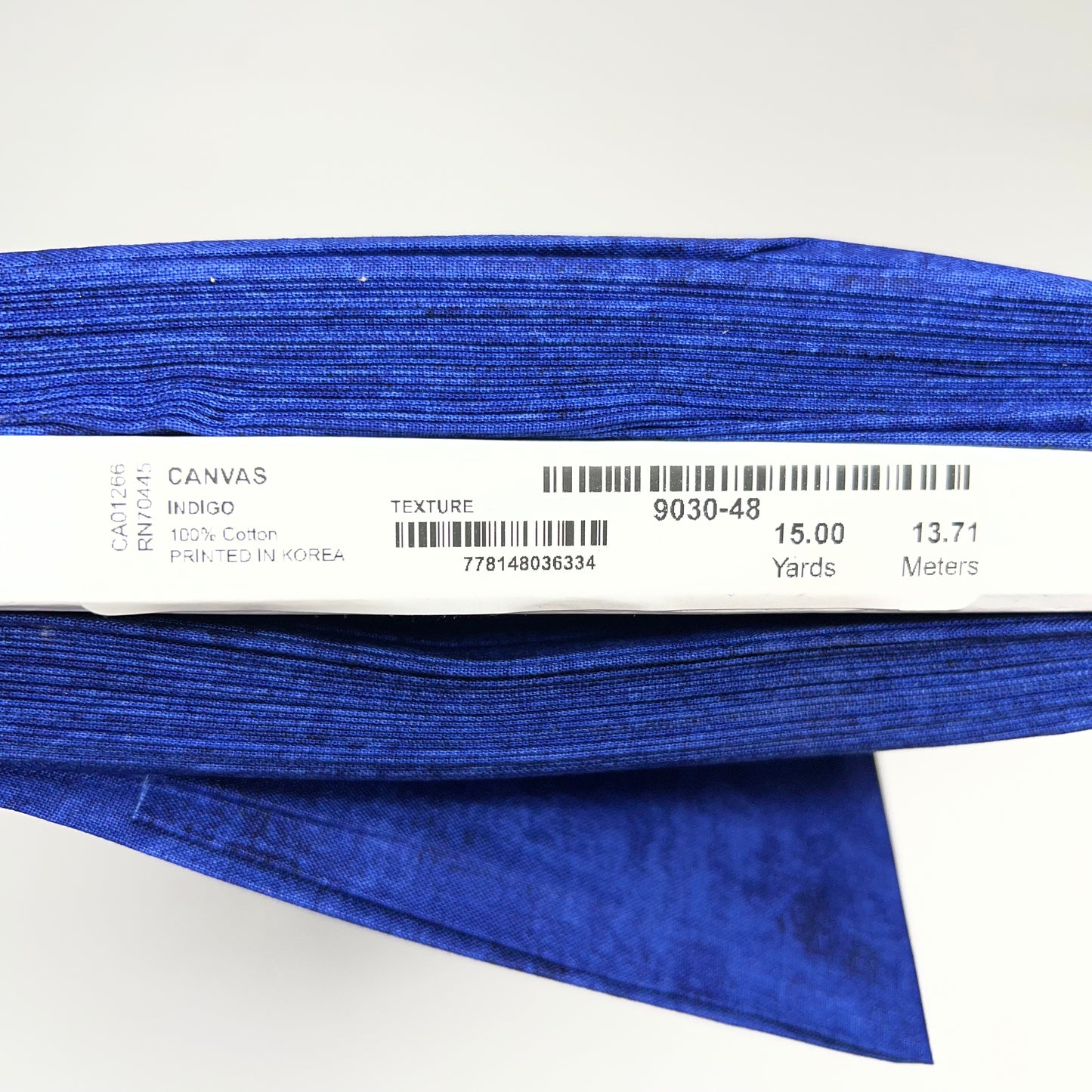 NORTHCOTT Canvas Fabric 100% Cotton by Deborah Edwards 15 Yds  Indigo 9030-48
