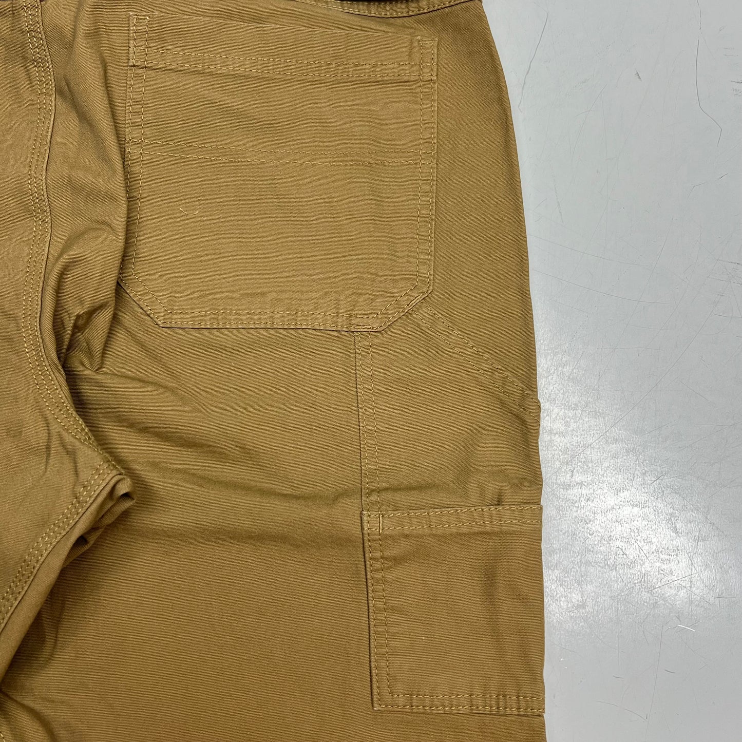NOBLE OUTFITTERS Canvas Double Front Work Pant Men's Sz 38x30 Coyote 18452