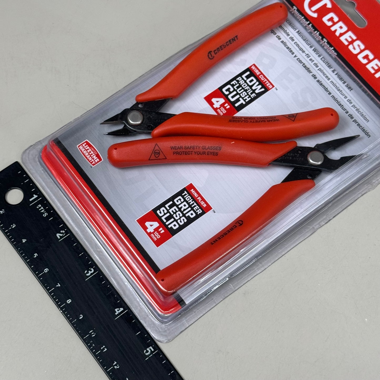 CRESCENT (2 Piece) Shear Cutter Mini Pliers Set Electrician Tool